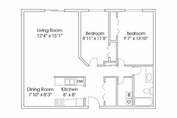 apartment floorplan diagram