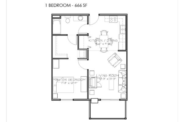 apartment floorplan diagram