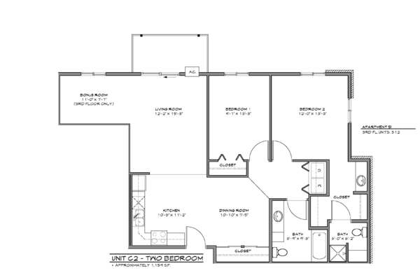 apartment floorplan diagram