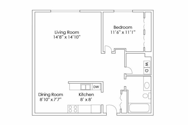 apartment floorplan diagram