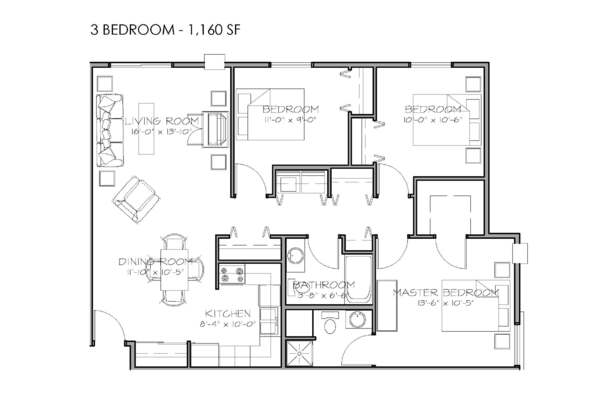 apartment floorplan diagram