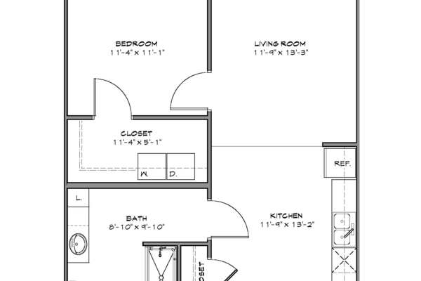 apartment floorplan diagram