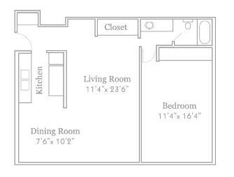 apartment floorplan diagram