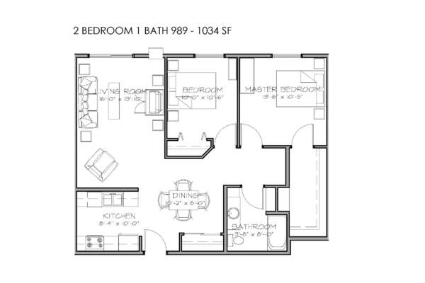 apartment floorplan diagram