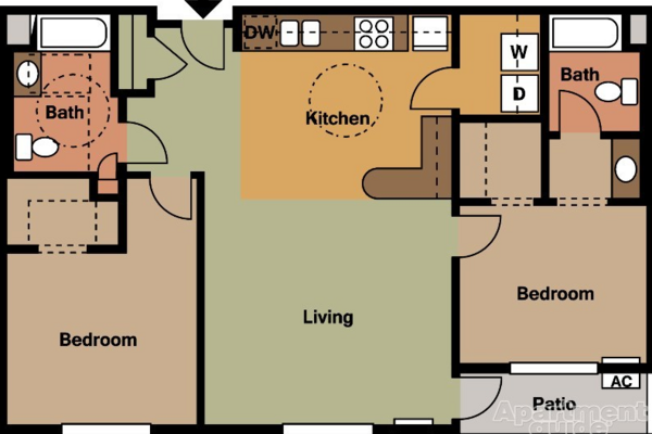 apartment floorplan diagram