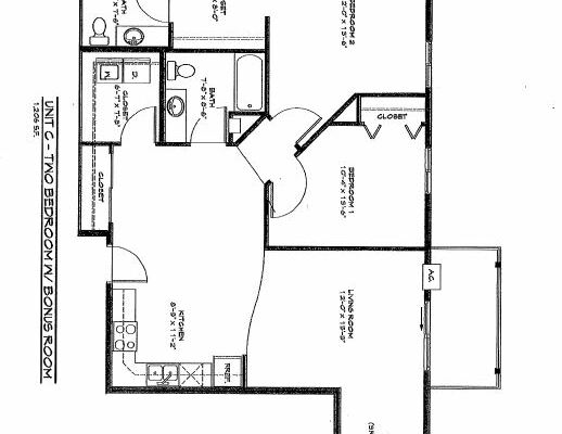 apartment floorplan diagram