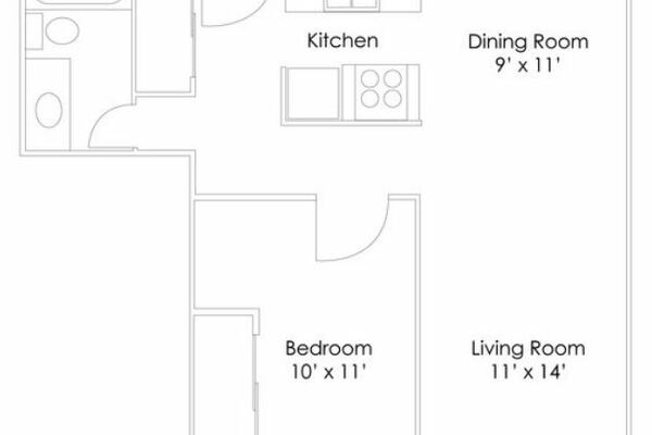 apartment floorplan diagram