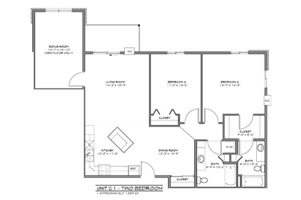 apartment floorplan diagram