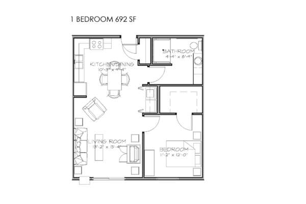 apartment floorplan diagram