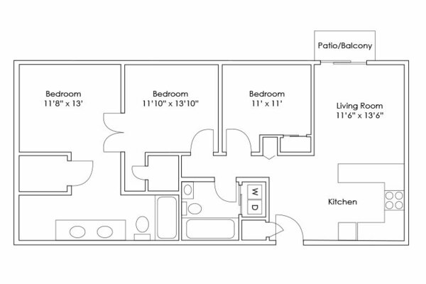 apartment floorplan diagram