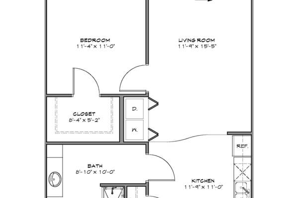 apartment floorplan diagram