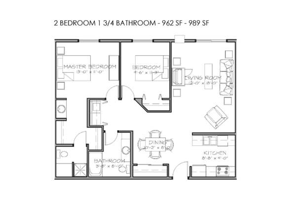 apartment floorplan diagram