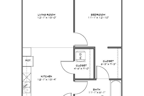 apartment floorplan diagram