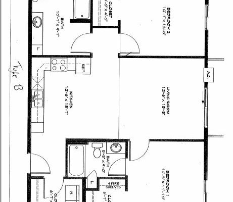 apartment floorplan diagram