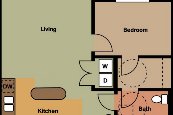 apartment floorplan diagram