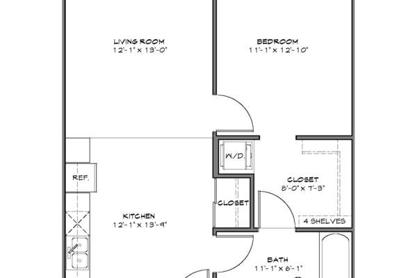 apartment floorplan diagram