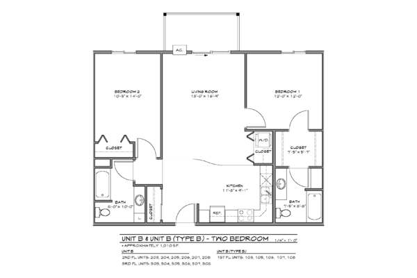 apartment floorplan diagram